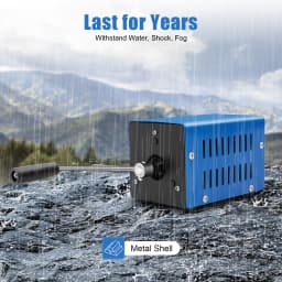 20W Hand Crank Generator Portable Emergency Power Supply USB Charging Multi-Voltage Ports (3V-28V) for Outdoor Survival Camping