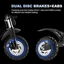 Electric Scooter 6000W Super Climbing Power 75KM Long Range Foldable E-Scooter with Seat 11'' Off Road Tire EScooter For Adults
