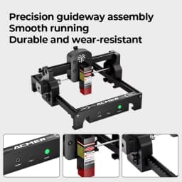ACMER S1 6W Laser Engraving Machine 2.5/3.5W/6W Versatile Engraving Wood Lacquered Metal Leather for Hobbyists and Professionals