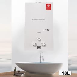 Hot Water Heater Instant Gas Water Heater Propane Gas Boilerr 6-18L Home Appliance Heaters Outdoor Camping With Shower Head Kit
