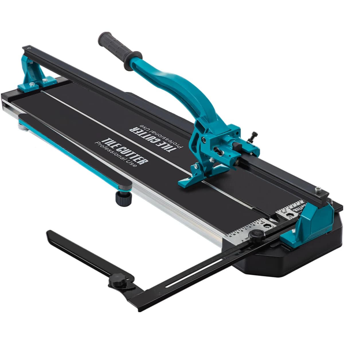 SucceBuy Tile Cutter 48 Inch Manual Tile Cutter Tools with Single Rail & Double Brackets 3/5 in Cap with Precise Laser Guide