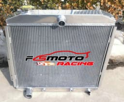 FOR FORD PICKUP F350 F250 F100 FORD Engine Aluminum radiator + fan 1953 1954 1955 1956 53 54 55 56