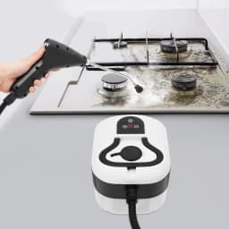 1500W 3Bar Steam Cleaner, 208°F High-Temperature Cleaning, 6-Settings Steam Control, 6.56ft Hose & Detachable Brushes