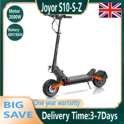 Joyor S10-S-Z 1000W*2 Foldable Electric Scooter 60V18AH Large Capacity Battery Adult E-Scooter City Commuting EScooter