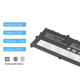Laptop Battery 01AV430 Battery For Lenovo Thinkpad X1 Carbon 5th 2017 6th 2018 Series 01AV429 SB10K97586 01AV431 SB10K97587