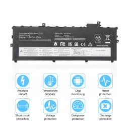 Laptop Battery 01AV430 Battery For Lenovo Thinkpad X1 Carbon 5th 2017 6th 2018 Series 01AV429 SB10K97586 01AV431 SB10K97587