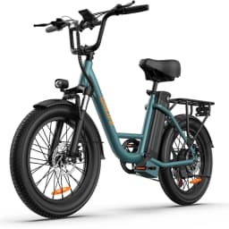 URLIFE E20 Adult Electric Bike 500W Motor 48V13AH Lithium Battery High E-bike Commuting 20*3.0Inch Tire Snow Electric Bicycle