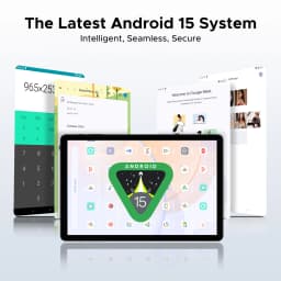 DOOGEE Tab A9+ 2 IN 1 Smart Tablet PC Android 15 11'' Display 20GB RAM(4+16) 64GB ROM 8580mAh Battery Dual Speakers Widevine L1
