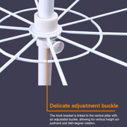 6 Tier Rotating Display Stand with Height Adjustable Retail Display Rack Rotating Display Rack for Hat Sock Underwear Snack