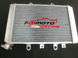 Aluminum Radiator + Fan For 2007-2011 2008 2009 2010 YAMAHA GRIZZLY YFM