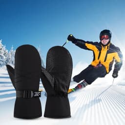 Ski Mittens Waterproof Snow Gloves Thermal Cycling Gloves Snowboard Gloves Cold Weather Gloves for Men and Women