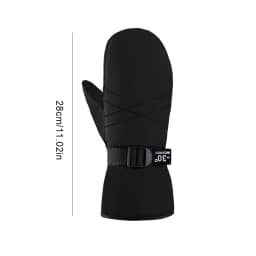 Ski Mittens Waterproof Snow Gloves Thermal Cycling Gloves Snowboard Gloves Cold Weather Gloves for Men and Women