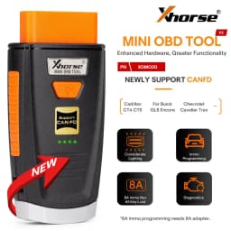 Xhorse VVDI MINI OBD TOOL V2 XDMO20EN Support CAN FD 8A IMMO Box All Key Lost