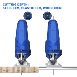 1500W Electric Jigsaw, 6 Speeds, Laser Guide, LED Light, Electric Saw to Cut Wood Wood Cutter Jigsaw,Wood,Steel,Plastic Cutting