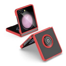 Matte Shockproof Car Ring Holder Phone Case For Samsung Galaxy Z Fold 7 6 5 4 3 Z Flip 7 6 5 4 3 Armor Hard Cover