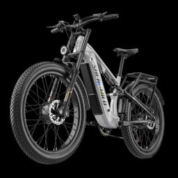 Shengmilo S600 pro Latest Version Adult Electric Bicycle, 48V 25Ah Battery, 80‑90KM Long Range under Pedal‑Assist Mode, 26*3.0‑Inch All‑Terrain Wide Tires, Urban Commuting E‑Bike