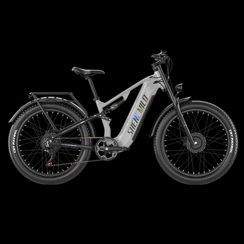 Shengmilo S600 pro Latest Version Adult Electric Bicycle, 48V 25Ah Battery, 80‑90KM Long Range under Pedal‑Assist Mode, 26*3.0‑Inch All‑Terrain Wide Tires, Urban Commuting E‑Bike