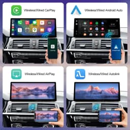 Road Top 12.3" Untra Thin Screen For BMW 3/4 Series F30 F31 F32 F33 F34 F36 With Wireless CarPlay Android Auto Car Multimedia