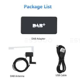ESSGOO External DAB / DAB+ Digital Radio USB Adapter Box Receiver Digital Tuner For Android Car Stereo Radio