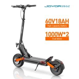 Joyor S10-S-Z 1000W*2 Foldable Electric Scooter 60V18AH Large Capacity Battery Adult E- Scooter city commuting EScooter
