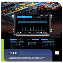 Podofo Wireless Carplay Android Auto Car Radio 9 Inch Multimedia Video Player GPS BT WIFI FM RDS For Volkswagen/Seat/Skoda