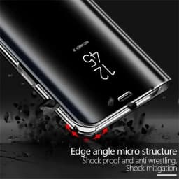 Leather Mirror Flip Phone Case For Xiaomi 14T 14 13T 12T 11T Pro 12 13 11 lite Cases Fro Xiaomi 14 13T 12T 11T 14T Pro Cover