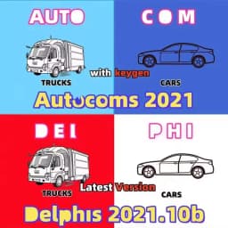 Newest Version, Plus  2021.10b with Keygen, DS 150 Aut/2021.11 Codings, OBD2 car tools software