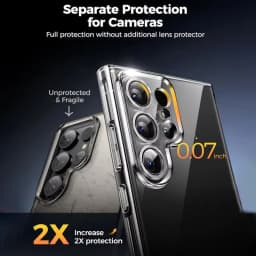 Clear Phone Case For Samsung Galaxy S25 S24 S23 S22 S21 S20 Ultra Plus Soft Cases For Samsung S25 EDGE S24 S23 S21 S20 FE Cover