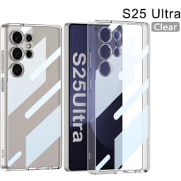 Clear Phone Case For Samsung Galaxy S25 S24 S23 S22 S21 S20 Ultra Plus Soft Cases For Samsung S25 EDGE S24 S23 S21 S20 FE Cover