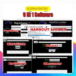 ECU Software 6 IN 1 PACKAGE HardCut Limiter Diesel + Petrol Engine UltraCuttr + Pop&Bang + HARDCUT VMAX + HotStartr + QLaunchr