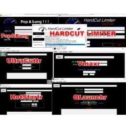 ECU Software 6 IN 1 PACKAGE HardCut Limiter Diesel + Petrol Engine UltraCuttr + Pop&Bang + HARDCUT VMAX + HotStartr + QLaunchr