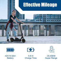 AOVOPRO Electric Scooter 500W/1000W Power Maximum Speed: 22 miles per hour Adult Model Range: 28 miles Foldable Electric Scooter