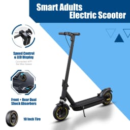 AOVOPRO Electric Scooter 500W/1000W Power Maximum Speed: 22 miles per hour Adult Model Range: 28 miles Foldable Electric Scooter