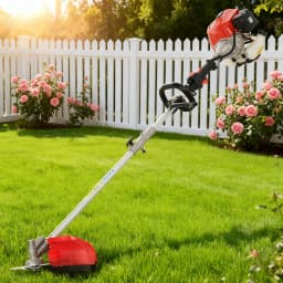 52cc Petrol 3-in-1 Hedge Trimmer - Powerful Chainsaw & Brush Cutter Combo with Guard Accessories