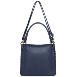 Miss Lulu Women's Handbag, Stylish Woven Detail Tote Shoulder Bag, Large Capacity Ladies Crossbody Bag with Detachable Adjustable Strap, Multi Pocket Top Handle Bag for Work Daily