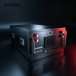 Rack mounted 51.2V metal battery case with BMS and LCD, 19 inch server rack lithium battery box for energy storage