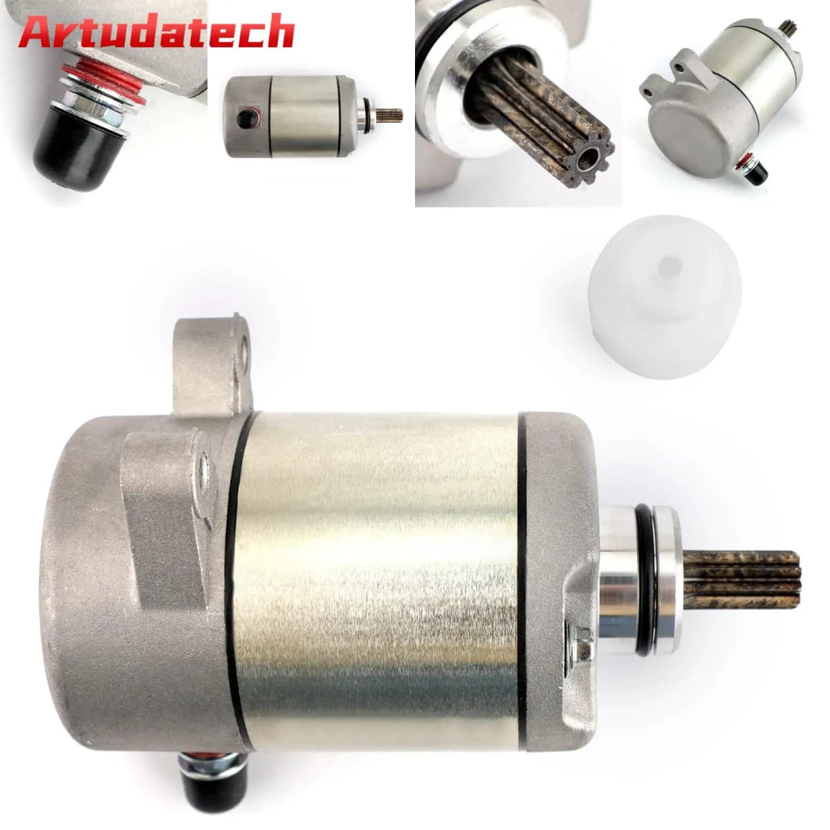 Artudatech Electric Starter Motor for Honda TRX350 TE/FE FourTrax 350 TM/FM Rancher 2000-2006 2001 2002 2003 2004 2005