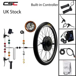 CSC UK Stock Electric Bike Conversion Kit 48V 1500W Built-in Controller Waterproof connector Hub Motor 27.5in 29in Rear Wheels