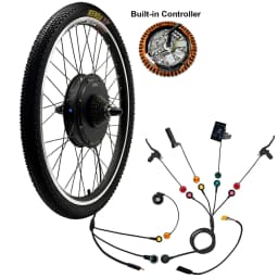 CSC UK Stock Electric Bike Conversion Kit 48V 1500W Built-in Controller Waterproof connector Hub Motor 27.5in 29in Rear Wheels