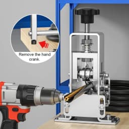 Manual Tool Pliers Wire Stripping Machine Wire 1-25MM Scrapping Copper Wire Peeler Powered/Hand Crank Dual-drive Wire Stripper