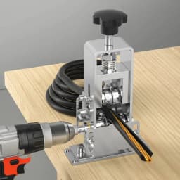 Manual Tool Pliers Wire Stripping Machine Wire 1-25MM Scrapping Copper Wire Peeler Powered/Hand Crank Dual-drive Wire Stripper