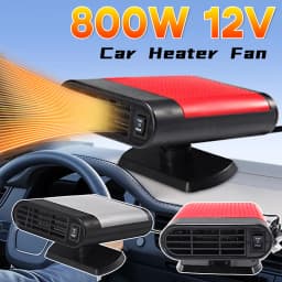 800W Car Heater 12V Electric Cooling Heating Fan Electric Heater Fan Windshield Defogging Demister Defroster Car supplies