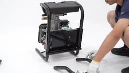 7.5HP Pressure Washer 3400RPM 2200PSI High Pressure Washer Machine with 5 Different Nozzles Outlet Inlet Pipe