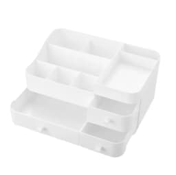 【Breeins】Large Makeup Organizer Storage with Drawers White