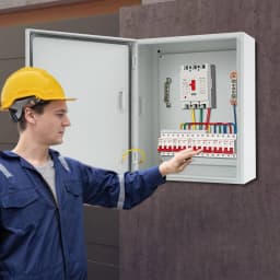 Electrical Box IP55 Wall-Mounted Project Distribution Box Outdoor Cold-rolled Steel Industrial Panel Board 50*40CM