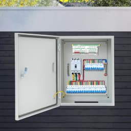 Electrical Box IP55 Wall-Mounted Project Distribution Box Outdoor Cold-rolled Steel Industrial Panel Board 50*40CM