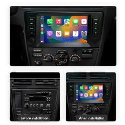 Carplay Android 14 8GB Radio GPS Navigation Multimedia Player Stereo Radio Wifi For Volvo XC70 V70 S60 2005 2006 2007 2008 2009