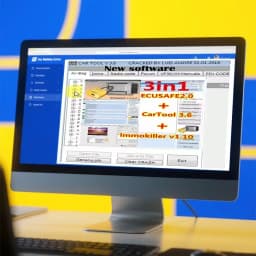 2025 Hot sale ECUSafe 2.0 + immokiller V 1.1 Immo Off Software v1.1 ImmoKiller v1.1 Software +Car tool 3.6 free help install