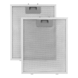 2PCS Aluminum Mesh Filter Range Hood Filters 320x260mm Metal Mesh Extractor Vent Filter for Home Kitchen Range Hood Accessories