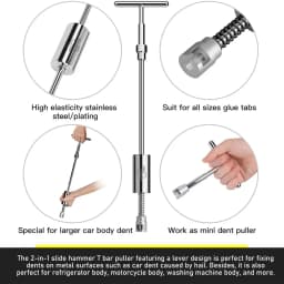 Car Dent Repair Tool Kit - Complete DIY Paintless Dent Removal Tool Set with Glue Gun & Puller Shiped from UK